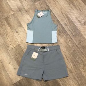 Small top / Large shorts